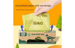 Green 200 pieces/roll kraft paper box packaging [genuine authorization factory direct price]