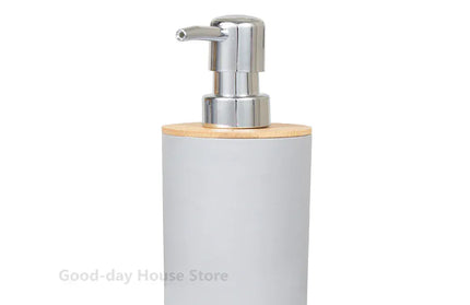 EcoWarra grey Lotion Cup 1pc Bathroom Accessories Soap Dispenser Bottle Dish Washroom Garbage Can Toothbrush Holder Cup Suit Lotion Rack Toilet Brush