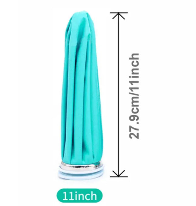 EcoWarra Ice Bag[6", 9" &11" ] Hot and Cold Reusable Ice Bag, Elastic Breathable Support Wrap，(for Hot Therapy is 50-60℃)