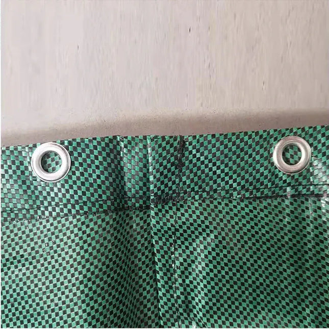 EcoWarra Large Capacity Garden Leaf Bag Branches and Fallen Leaves Collection Bag Dark Green PP Woven Reusable Plant Garbage Bag Supplies