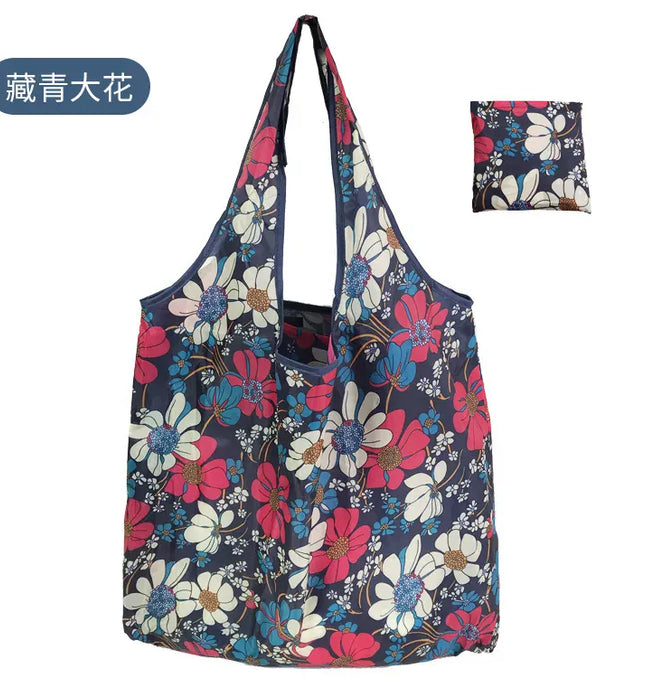 EcoWarra Large Shopping Bag Reusable Eco Bag Grocery Package Beach Toy Storage Bags Shoulder Shopping Pouch Foldable Tote Pouch Package