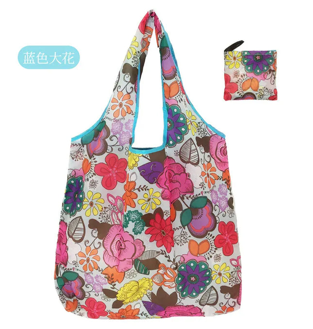 EcoWarra Large Shopping Bag Reusable Eco Bag Grocery Package Beach Toy Storage Bags Shoulder Shopping Pouch Foldable Tote Pouch Package