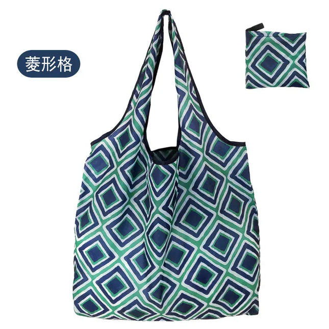 EcoWarra Large Shopping Bag Reusable Eco Bag Grocery Package Beach Toy Storage Bags Shoulder Shopping Pouch Foldable Tote Pouch Package