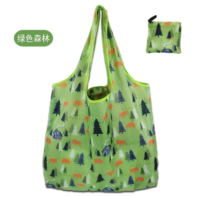 EcoWarra Large Shopping Bag Reusable Eco Bag Grocery Package Beach Toy Storage Bags Shoulder Shopping Pouch Foldable Tote Pouch Package