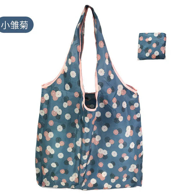 EcoWarra Large Shopping Bag Reusable Eco Bag Grocery Package Beach Toy Storage Bags Shoulder Shopping Pouch Foldable Tote Pouch Package
