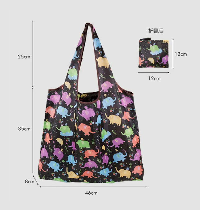 EcoWarra Large Shopping Bag Reusable Eco Bag Grocery Package Beach Toy Storage Bags Shoulder Shopping Pouch Foldable Tote Pouch Package