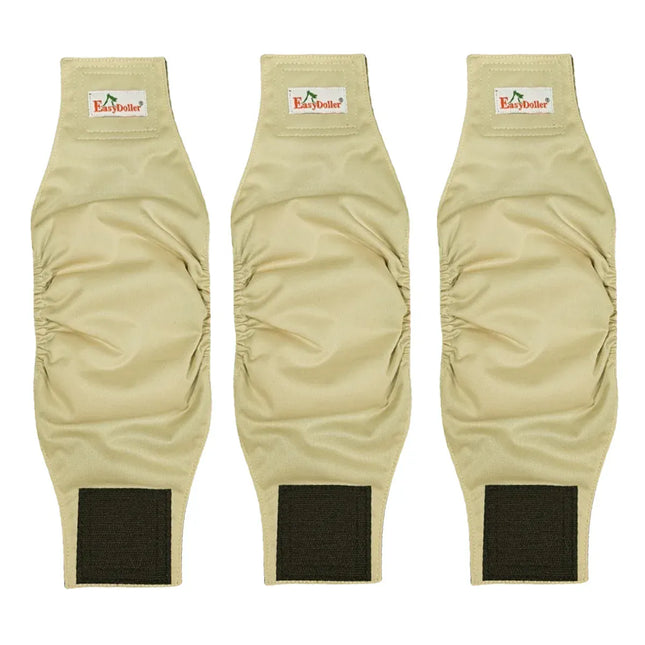 EcoWarra MD14 / S 3 Pack Washable Reusable Male Dog Diaper Pet Dog Sanitary Pants Nappy Belly Band Wrap Leak Proof Dogs Pee Pant Diapers For Puppy