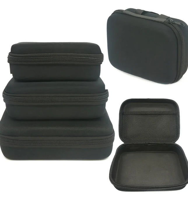 EcoWarra Multi-Size Tools Case For Drill Tool Kit EVA Hard Storage Bags Shockproof Travel Zipper Bag For Earphone Box Outdoor Accessories