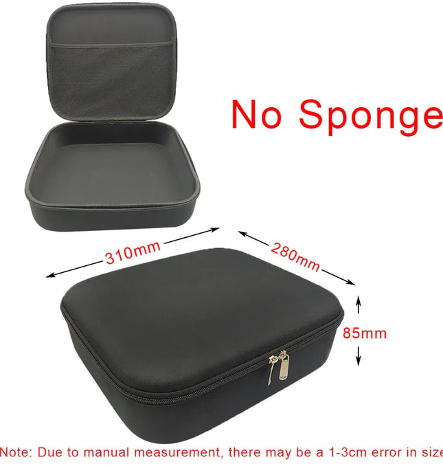 EcoWarra Multi-Size Tools Case For Drill Tool Kit EVA Hard Storage Bags Shockproof Travel Zipper Bag For Earphone Box Outdoor Accessories