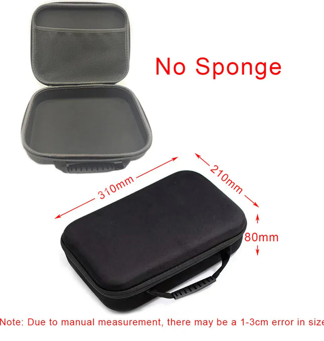 EcoWarra Multi-Size Tools Case For Drill Tool Kit EVA Hard Storage Bags Shockproof Travel Zipper Bag For Earphone Box Outdoor Accessories