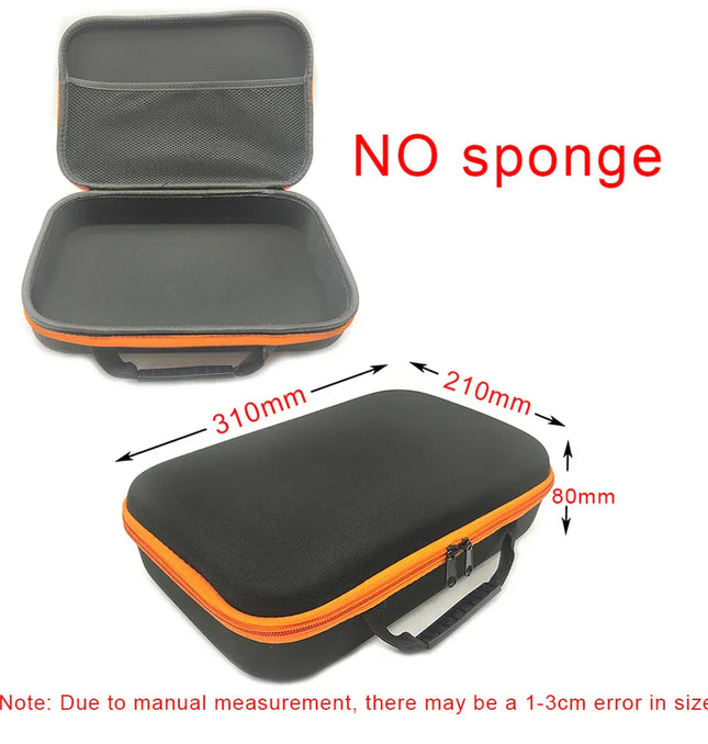 EcoWarra Multi-Size Tools Case For Drill Tool Kit EVA Hard Storage Bags Shockproof Travel Zipper Bag For Earphone Box Outdoor Accessories