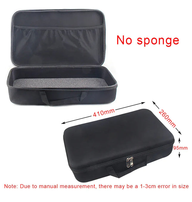 EcoWarra Multi-Size Tools Case For Drill Tool Kit EVA Hard Storage Bags Shockproof Travel Zipper Bag For Earphone Box Outdoor Accessories