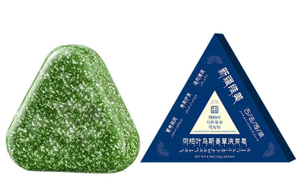 EcoWarra Natural Usman Grass Herbal Shampoo Bar – Oil Control, Anti-Dandruff & Hair Growth Care