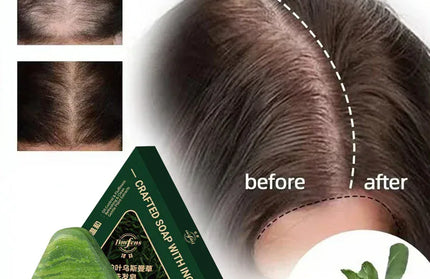 EcoWarra Natural Usman Herbal Shampoo Bar – Oil Control, Itch Relief & Healthy Hair Growth Support