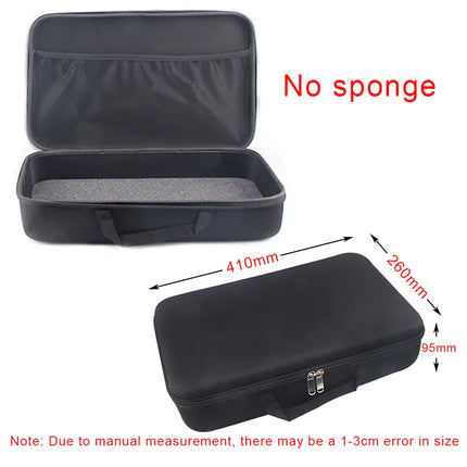 EcoWarra No.8 Multi-Size Tools Case For Drill Tool Kit EVA Hard Storage Bags Shockproof Travel Zipper Bag For Earphone Box Outdoor Accessories
