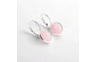 pink earrings