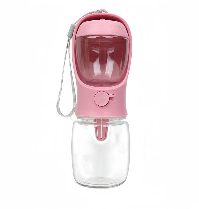 EcoWarra Portable Dog Cat Water Bottle with Storage Food and Water Container for Puppy Pets dogs Feeder Bowl Outdoor Travel Pet supplies