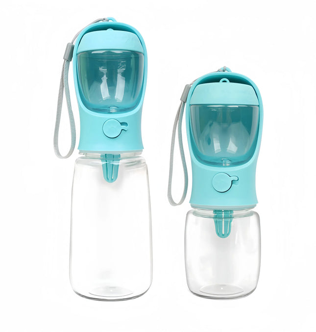 EcoWarra Portable Dog Cat Water Bottle with Storage Food and Water Container for Puppy Pets dogs Feeder Bowl Outdoor Travel Pet supplies