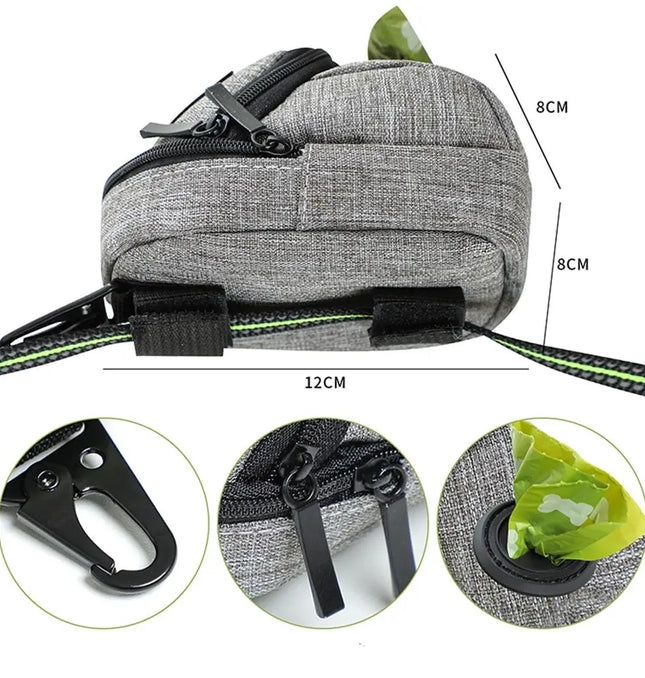 EcoWarra Portable Dog Training Treat Bag Outdoor Pet Dog Treat Pouch Puppy Snack Reward Waist Bag Dog Poop Bag Dog Carriers Bags