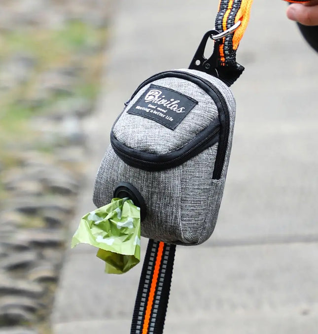EcoWarra Portable Dog Training Treat Bag Outdoor Pet Dog Treat Pouch Puppy Snack Reward Waist Bag Dog Poop Bag Dog Carriers Bags