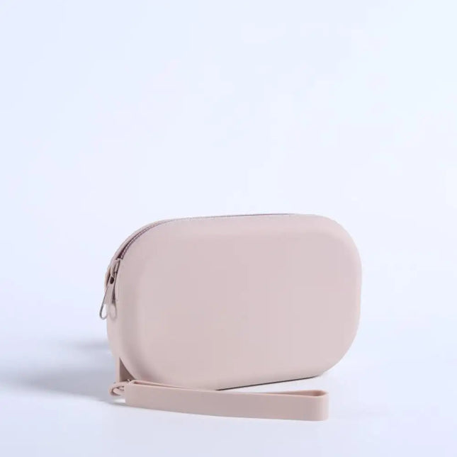 EcoWarra Portable Silicone Underwear Storage Bag Large Capacity Waterproof Zipper Pouch Desktop Storage Toiletries Bag Lipstick Bags