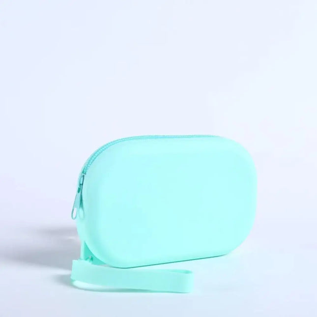 EcoWarra Portable Silicone Underwear Storage Bag Large Capacity Waterproof Zipper Pouch Desktop Storage Toiletries Bag Lipstick Bags