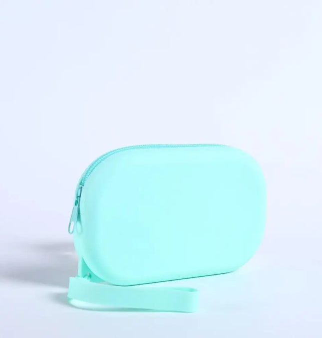 EcoWarra Portable Silicone Underwear Storage Bag Large Capacity Waterproof Zipper Pouch Desktop Storage Toiletries Bag Lipstick Bags