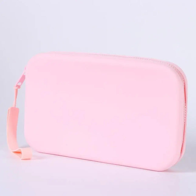 EcoWarra Portable Silicone Underwear Storage Bag Large Capacity Waterproof Zipper Pouch Desktop Storage Toiletries Bag Lipstick Bags