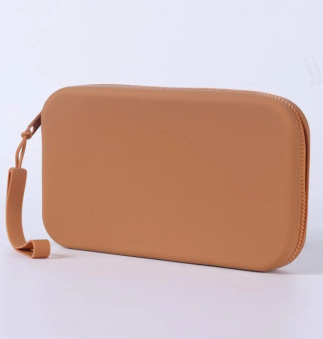 EcoWarra Portable Silicone Underwear Storage Bag Large Capacity Waterproof Zipper Pouch Desktop Storage Toiletries Bag Lipstick Bags