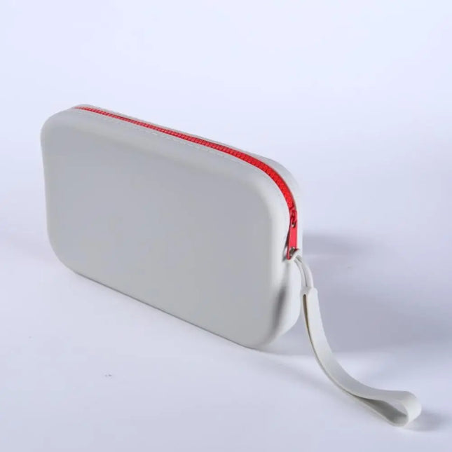 EcoWarra Portable Silicone Underwear Storage Bag Large Capacity Waterproof Zipper Pouch Desktop Storage Toiletries Bag Lipstick Bags