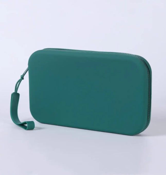 EcoWarra Portable Silicone Underwear Storage Bag Large Capacity Waterproof Zipper Pouch Desktop Storage Toiletries Bag Lipstick Bags