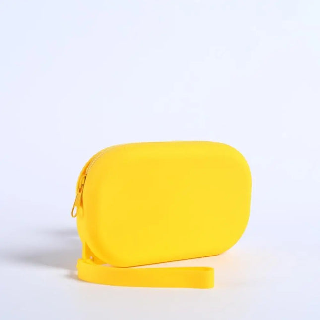 EcoWarra Portable Silicone Underwear Storage Bag Large Capacity Waterproof Zipper Pouch Desktop Storage Toiletries Bag Lipstick Bags