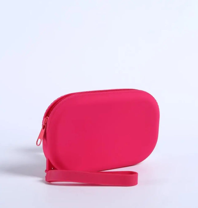 EcoWarra Portable Silicone Underwear Storage Bag Large Capacity Waterproof Zipper Pouch Desktop Storage Toiletries Bag Lipstick Bags