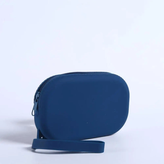 EcoWarra Portable Silicone Underwear Storage Bag Large Capacity Waterproof Zipper Pouch Desktop Storage Toiletries Bag Lipstick Bags