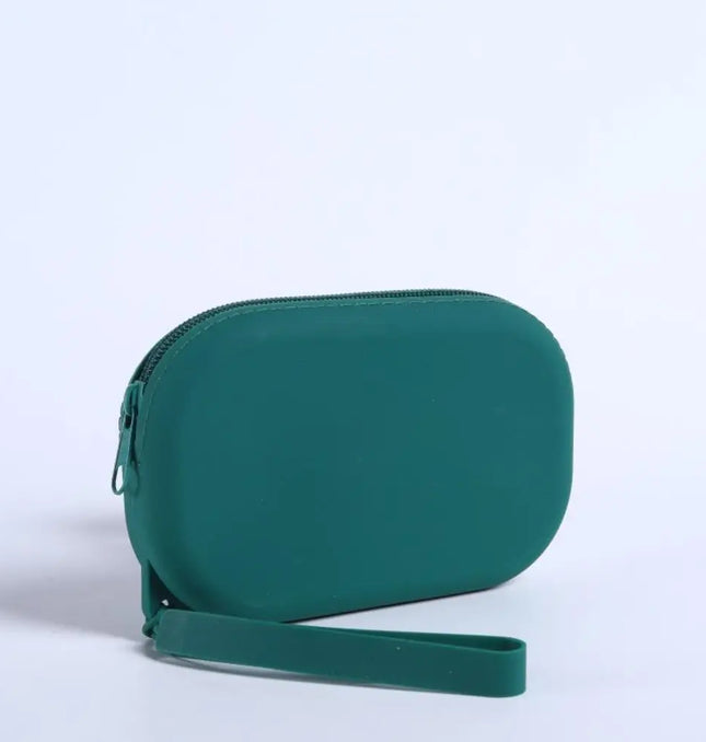 EcoWarra Portable Silicone Underwear Storage Bag Large Capacity Waterproof Zipper Pouch Desktop Storage Toiletries Bag Lipstick Bags