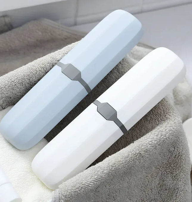 EcoWarra Portable Toothbrush Cover Storage Box, Daily Outdoor Travel, Hiking, Camping, Toothbrush Holder Case, Bathroom Accessories