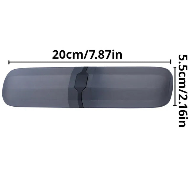 EcoWarra Portable Toothbrush Cover Storage Box, Daily Outdoor Travel, Hiking, Camping, Toothbrush Holder Case, Bathroom Accessories