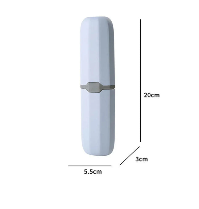 EcoWarra Portable Toothpaste Toothbrush Protect Holder Case Travel Camping Storage Box Protect Toothbrush Toothpaste from Dirt and Damage