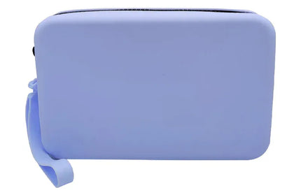 EcoWarra purple Portable Silicone Underwear Storage Bag Large Capacity Waterproof Zipper Pouch Desktop Storage Toiletries Bag Lipstick Bags
