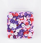 purple white red