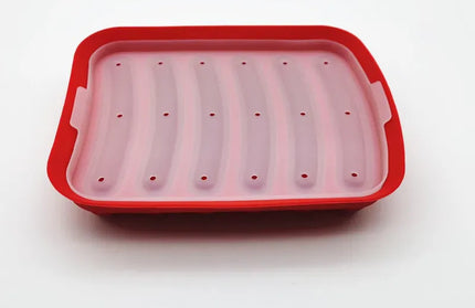 EcoWarra Red DIY Grade Silicone Sausage Mold Baby Food Supplement Tool Home Made Hot Dog Ham Baking Mold Mold kitchen accessories gadgets