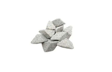 EcoWarra Rhombus 8x8mm 450g Jewelry Polishing Media Ceramic Stone Abrasive Material For Rotary Vibration Tumbler Machine Jewellery Making Tools