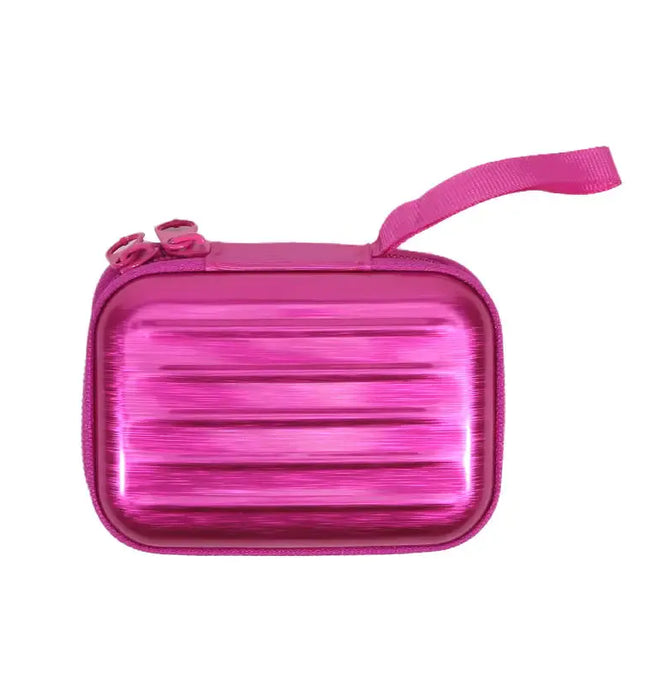 EcoWarra Rose Red 15 Bottles Essential Oil Case 5/10/15ml Essential Oil Collecting Bags Portable Storage Bag Perfume Bottle Travel Carrying Case