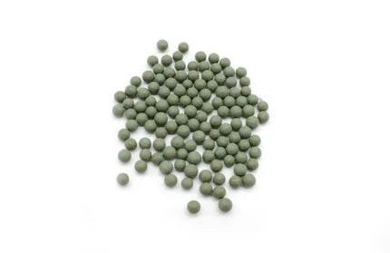 EcoWarra Round Green 4mm 450g Jewelry Polishing Media Ceramic Stone Abrasive Material For Rotary Vibration Tumbler Machine Jewellery Making Tools