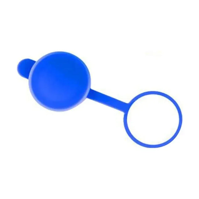 EcoWarra SKY BLUE 1Pc Silicone Reusable Water Jug Cover Caps with Inner Plug Durable Water Bottle Replacement Lid Non-Spill Bottle Caps