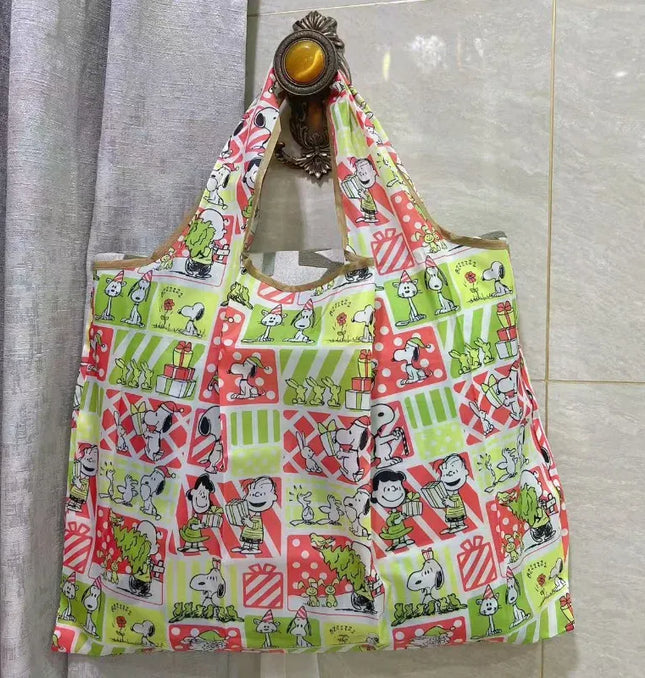 EcoWarra Snoopy Reusable Foldable Shopping Bag