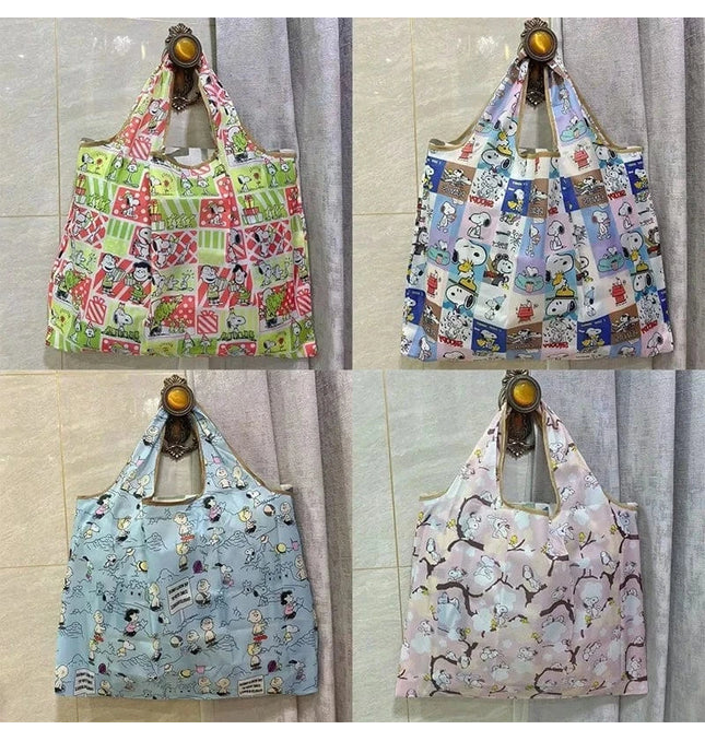 EcoWarra Snoopy Reusable Foldable Shopping Bag
