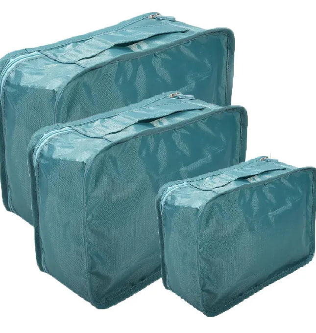 EcoWarra Travel Handle Storage Bag Home Moving Luggage Bags Suitcase Sortting Mesh Bag Clothing Shoes Organizer Large Capacity