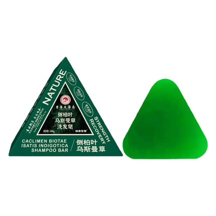 EcoWarra Usmanthus Sinensis Herbal Shampoo Bar – Dandruff Control, Oil Balance & Scalp Cleansing