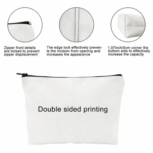 EcoWarra Van Gogh Series Tote Bag Cosmetic Pouch Oil Painting Starry Night Sunflower Travel Handbag Practical Combination Shopping Bags